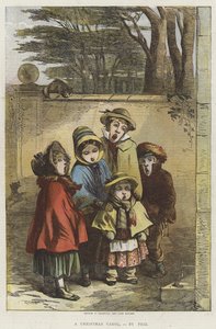 Un cuento de Navidad de Hablot Knight Browne